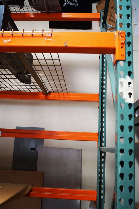 Complete Pallet Rack System 48 Deep X 120 Wide X 120h W Extra Beams