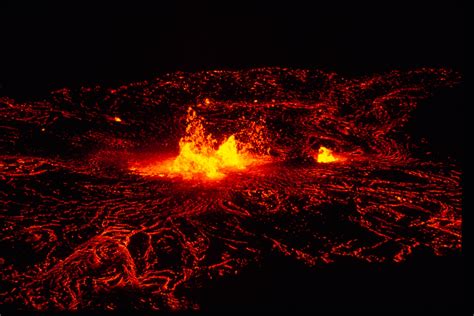 Free Images Glowing Night Dark Orange Flow Red Volcano Flame
