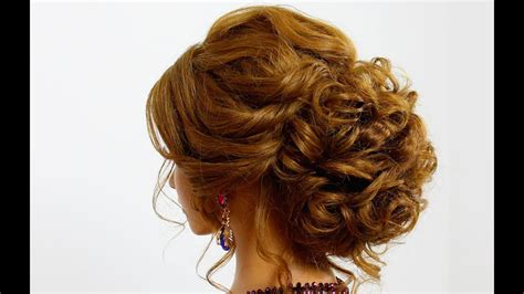 Hairstyle For Long Hair Prom Updo Youtube