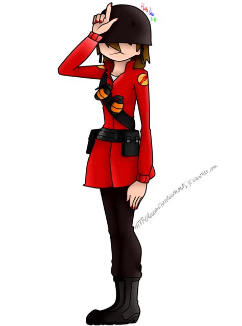Female Soldier Tf2 By Raben On Newgrounds