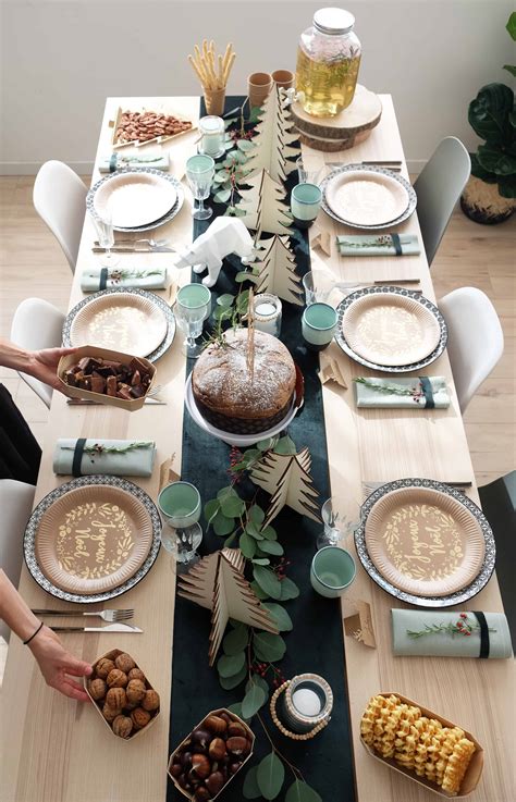 Shooting d'inspiration : ma table de Noël esprit scandinave ! - Save