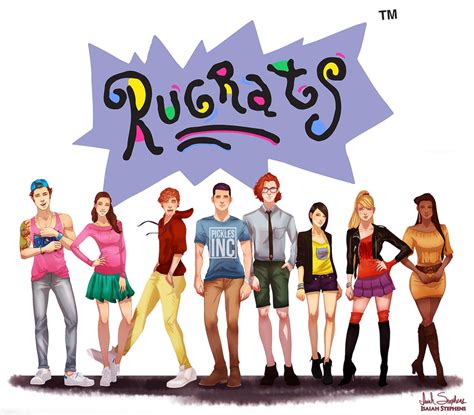 90s cartoon characters as adults fan art popsugar love and sex