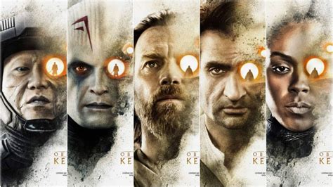 “obi Wan Kenobi” I Protagonisti Ritratti Nei Nuovi Character Poster Thinkmovies