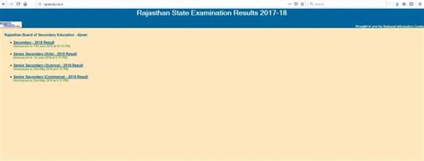 Rbse 5th Board Result 2019 To Be Out Today At 5 Pm Steps To Check