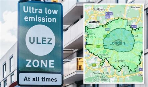 Ulez Expansion Plans Mapped As Zone Set To Extend How Far Could Fines