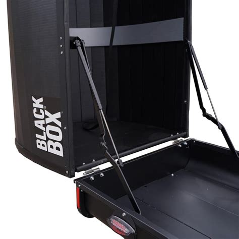 Blackbox Pro Slide Out Hitch Mounted Enclosed Cargo Carrier Box With