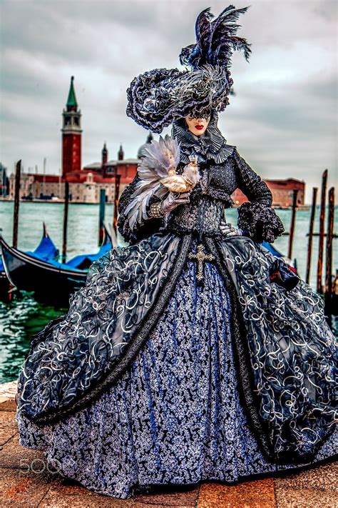 Venice Carnival 25 Another Of The Outrageously Beautiful Costumes Worn By These Excellent