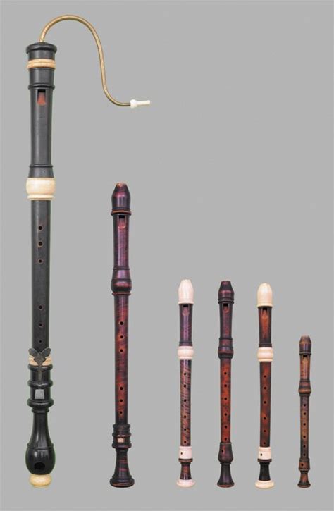Six Recorders From The Bate Collection Oxford Recorder Instruments