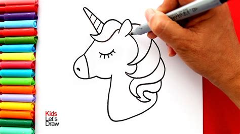 Cómo Dibujar Y Pintar Un Unicornio Kawaii Muy Fácil How To Draw A Cute Unicorn Easy