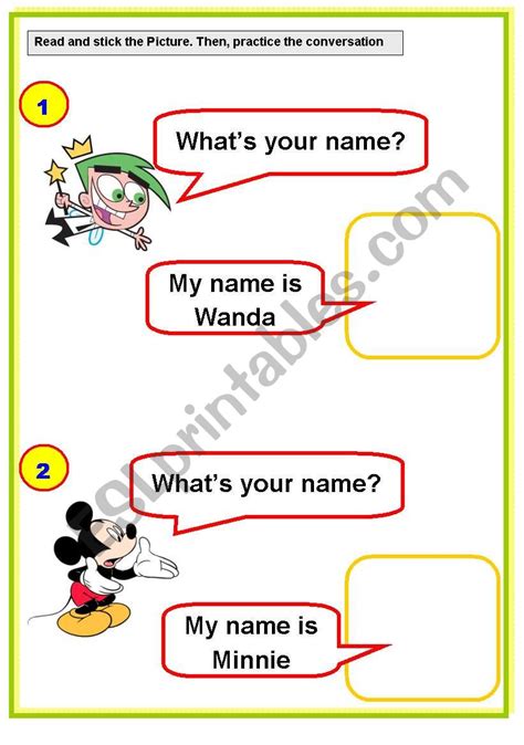 Whats Your Name How Are You How Old Are You Esl Worksheet By Sam