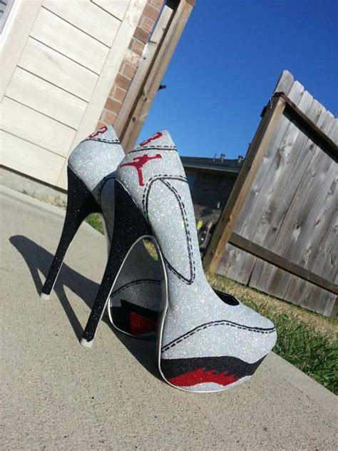 Pin By Veronica On Glamour Fabulosity Jordan Heels Nike Heels