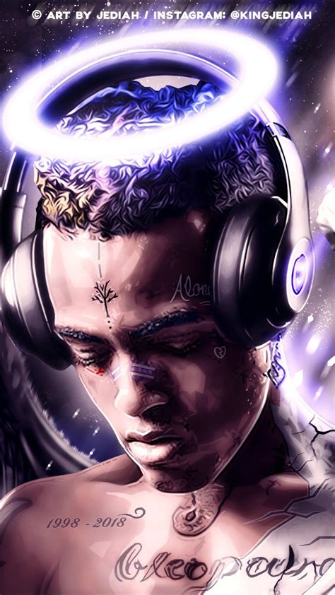 Customize and personalise your desktop, mobile phone and tablet with these free wallpapers! Cartoon XXXTentacion Wallpapers - Wallpaper Cave