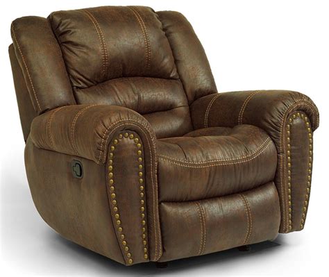 Shop recliners from nebraska furniture mart. Flexsteel Latitudes - Downtown Transitional Glider ...