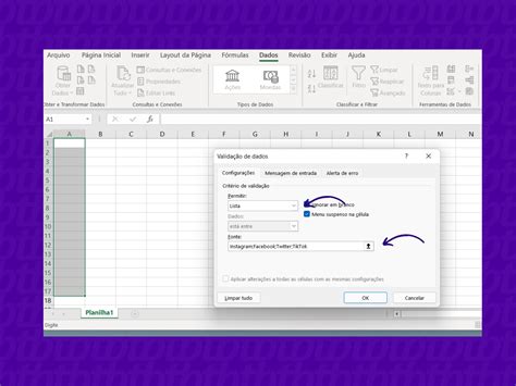 Como Colocar Lista Suspensa No Excel EDULEARN