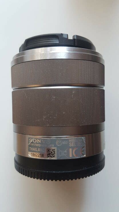 Silver Sel1855 E Mount 18 55mm F35 56 Oss Zoom Lens Lenses And Cameras