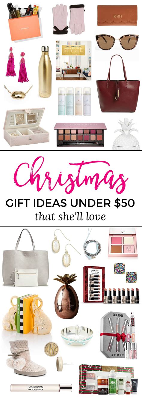Best gifts for christmas under $50. The Best Christmas Gift Ideas for Women under $50 | Ashley ...