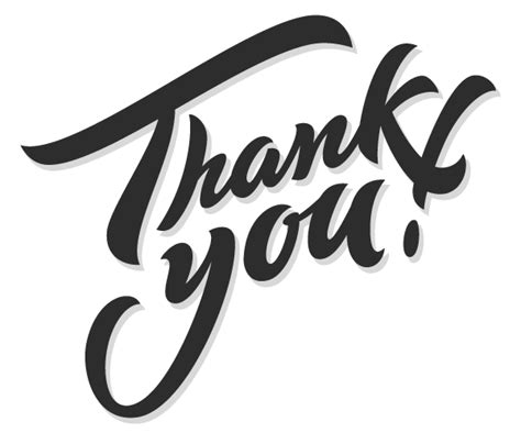 Thank You Png Transparent Image Download Size 600x499px