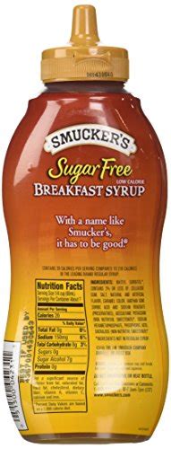 Smuckers Sugar Free Breakfast Syrup 145 Fl Oz Pack Of 2 Pricepulse