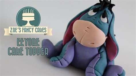 Winnie The Pooh Eeyore Cake Model Tutorial Youtube