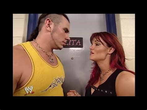 WWE Matt Hardy Lita Kane Backstage Raw 2004 YouTube