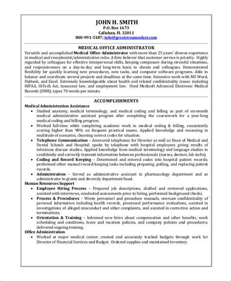 Free Sample Medical Assistant Resume Templates In Pdf Ms Word