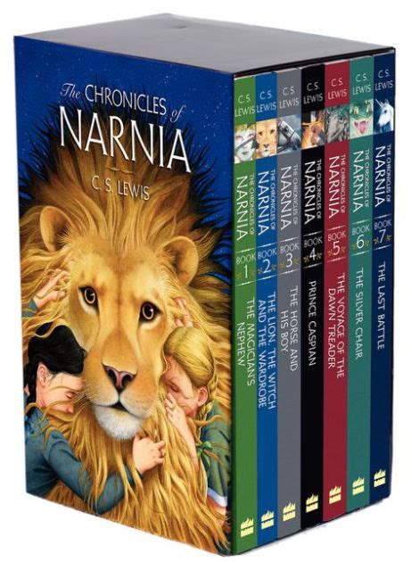The Chronicles Of Narnia Box Set By C S Lewis Pauline Baynes