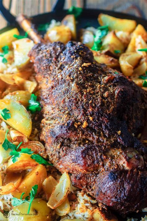 best tender roast leg of lamb the mediterranean dish