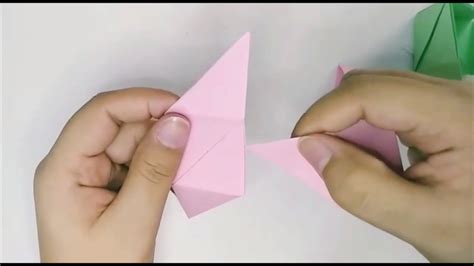 How To Make Magic Box Flower Origami Youtube