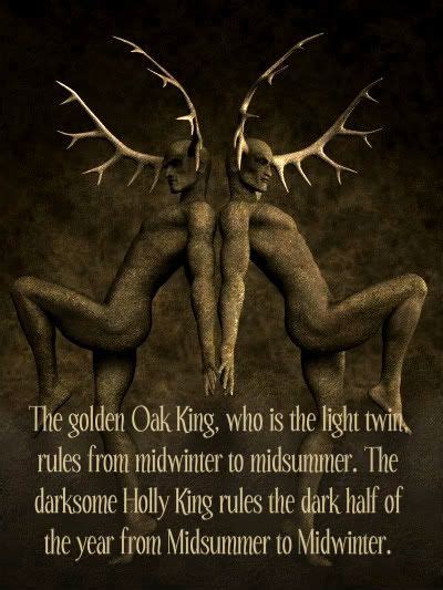 The Oak And Holly Kings Holly King Celtic Gods The Magic Faraway Tree