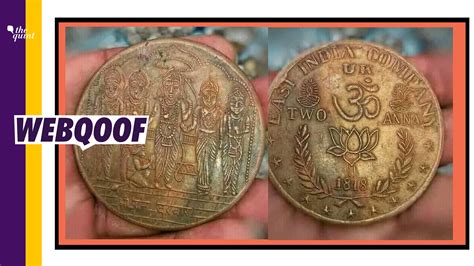 Fact Check Of Anna Coins With Hindu Deities Did East India Company