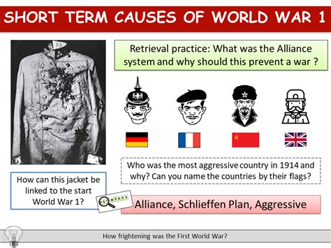Short Term Causes Of World War 1 Teaching Resources