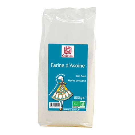 Farine davoine 500g Celnat