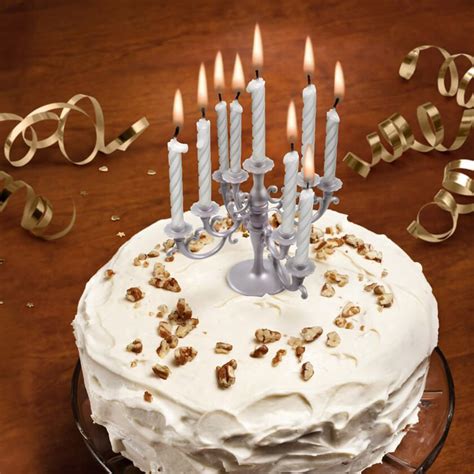 Way Over The Hill Birthday Cake Candelabra In Unique Candles Ts