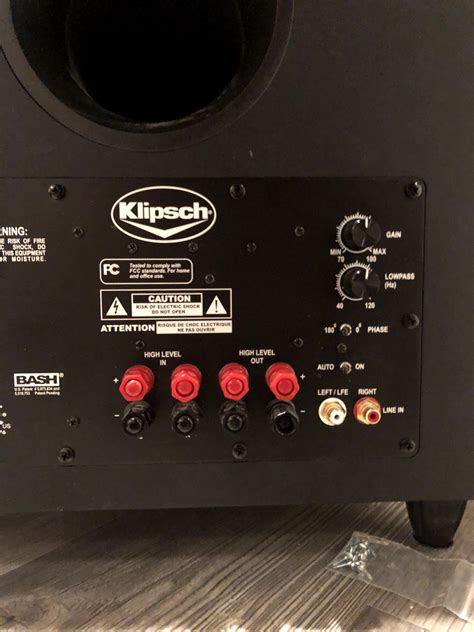 Need Help Hooking Up Older Subwoofer To New Receiver Rhometheater