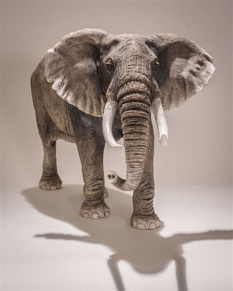 How Many Elephants - Nick Mackman Animal Sculpture
