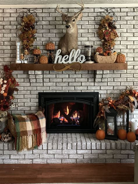Fall Fireplace Decor Ideas Transform Your Hearth Into A Cozy Haven Trendedecor