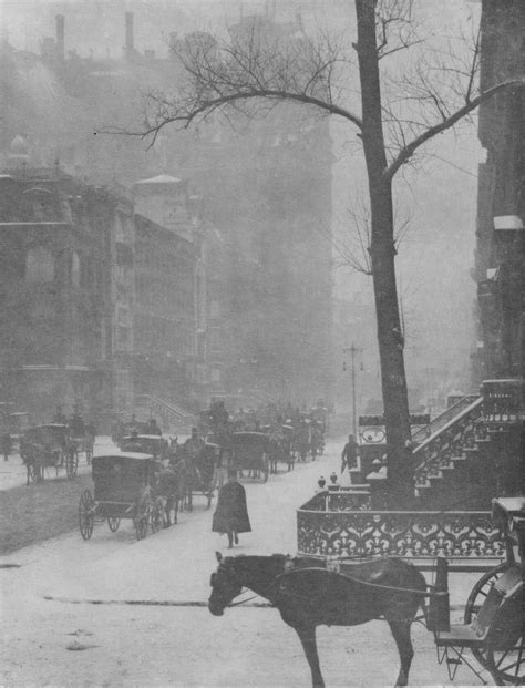 Alfred Stieglitz 1864 1946 Fotógrafo Americano Pictorialismo Y