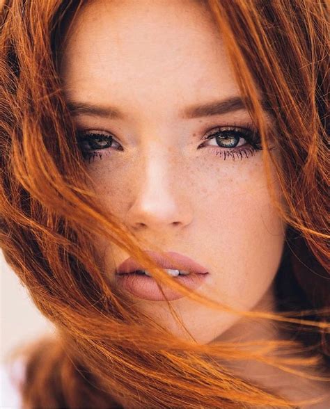 Gingerlove Riley Rasmussen Black Hair And Freckles Beautiful Red Hair Red Haired Beauty