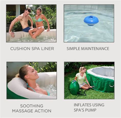Lazy Spa Review Coleman Lay Z Spa Inflatable Hot Tub Reviews And Ideas For Your Backyard