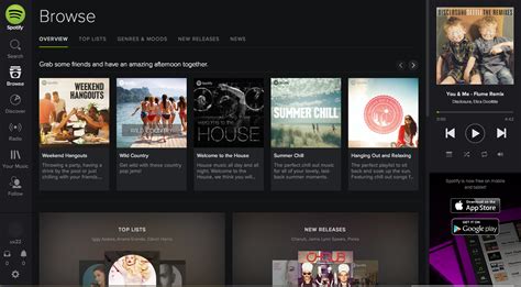 Music and podcasts for every moment. I Love You, Spotify … Now Change: A web app review in the ...