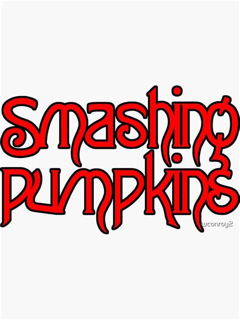 Best Of The Smashing Pumpkins Logo Sticker For Sale By Wconroy2