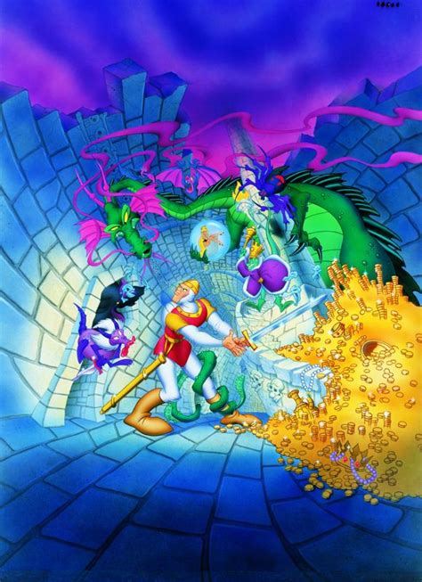 Dragons Lair 1999 Promotional Art Mobygames