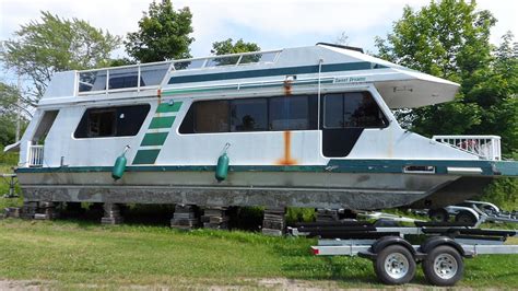 43 Foot Three Buoys Houseboat For Sale In The Lindsay Area Northeast Of
