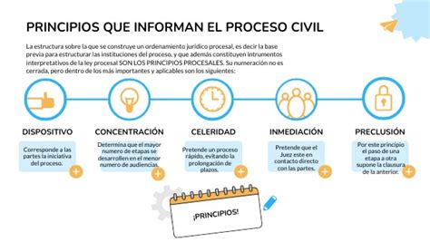Principios Que Informan El Proceso Civil