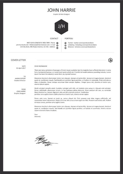 35 Cover Letter Templates To Try Right Now Free And Premium