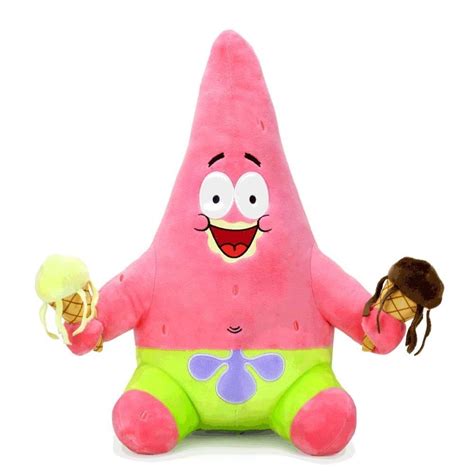 Spongebob Squarepants Patrick With Ice Cream Hug Me 16 Plush Starfish