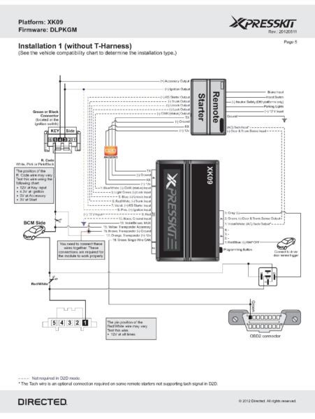 Bulldog Security Remote Starter Wiring Diagram
