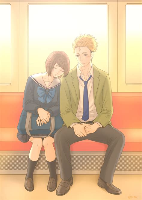 Misaki Hana And Terushima Yuuji Haikyuu Drawn By Hi Danbooru