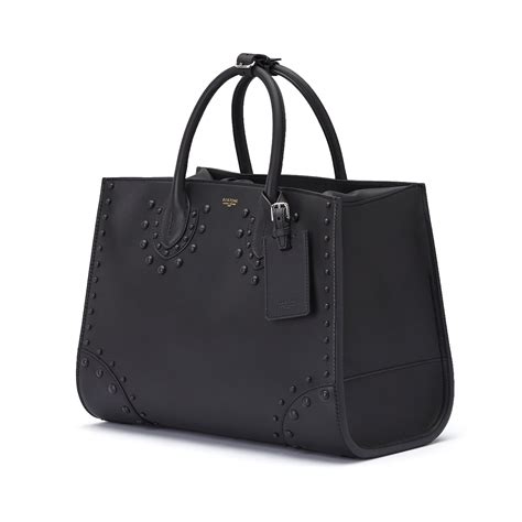 borsa darcy 37 nera in french calf bertoni 1949