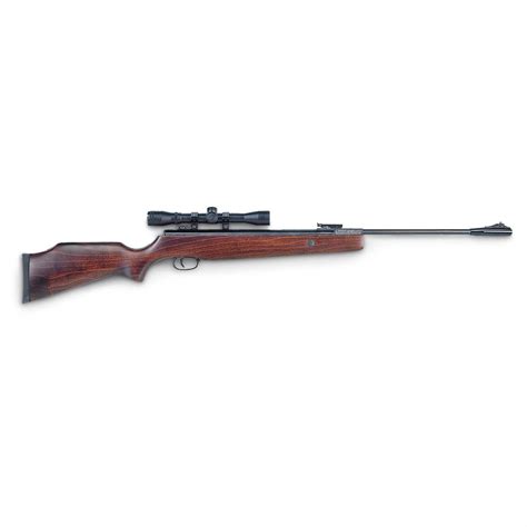 Hammerli® Titan 177 Cal Air Rifle With 4x32 Mm Scope Blued Finish